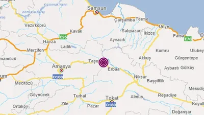 Amasya'da korkutan deprem