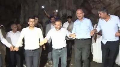 Bakan Soylu Kürtçe türkülere eşlik edip halay çekti