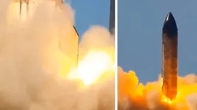 SpaceX'in roket testinde yangın çıktı