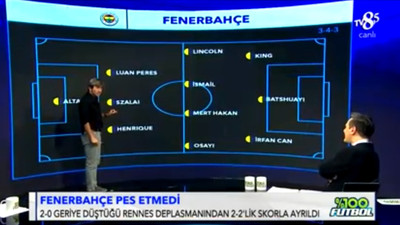 Rıdvan Dilmen çılgına döndü, program erken bitti