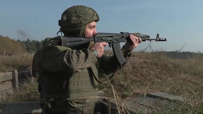Rusya'da yedek askerler eğitime başladı