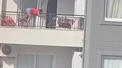 Bir annenin intihar girişiminde kahreden görüntü