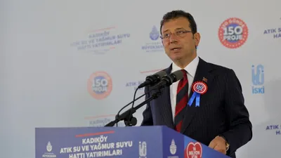 İmamoğlu'ndan Erdoğan'a temel atma töreninde ''Melen''li yanıt