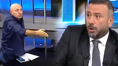 Sinan Engin canlı yayında bardak fırlattı