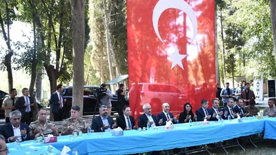 Nusaybin'de terör örgütü PYD/YPG’nin şehit ettiği 12 kişi anıldı