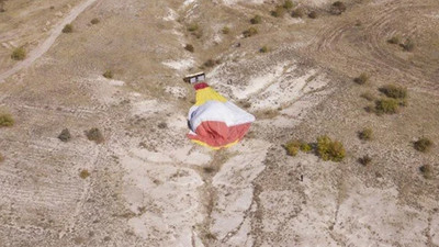 Kapadokya'da balon kazası: 2 ölü, 3 yaralı