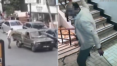 Bir elinde kılıç, diğerinde satır... Sinir krizi geçiren avukat korku saçtı!