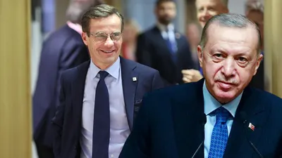 Erdoğan ile görüşen İsveç Başbakanı'ndan ''Üçlü Muhtıra'' sözü