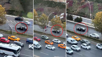 Ankara'da korku dolu anlar! Trafikte bayıldı, aracı diğer sürücüler durdurdu