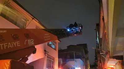 Eve kilitlenen kadının imdadına itfaiye koştu