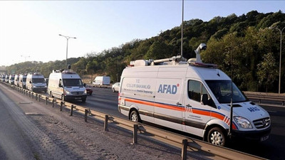 AFAD'tan deprem bölgesine 17, ''lüks'' kiralık araca 15,5 milyon TL!