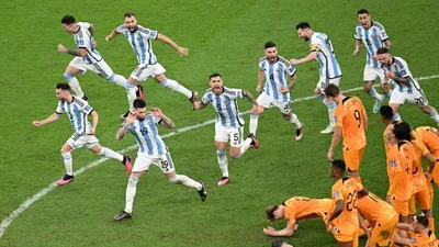 Arjantin penaltılarla yarı finalde