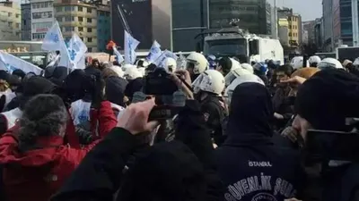 TBMM'nin önü karıştı; KESK'e polis engeli!