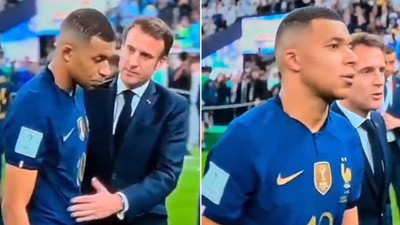 Fransızların moraller sıfır! Mbappe'nin Macron'a hareketi olay oldu
