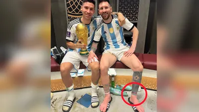 Messi'nin bileğinden çıkarmadığı kırmızı kurdele gündem oldu