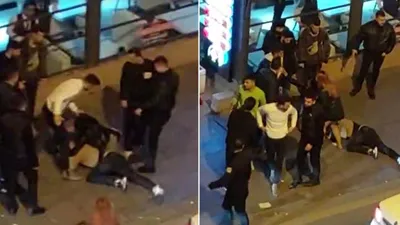 Ankara'nın göbeğinde ortalık karıştı! Sopalarla dövdüler