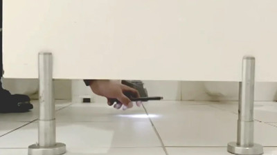 Yok böyle sapıklık! AVM'nin kadınlar tuvaletinde yaşandı