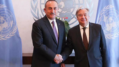 Bakan Çavuşoğlu BM Genel Sekreteri ile görüştü