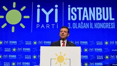 Ekrem İmamoğlu İYİ Parti İstanbul kongresinde konuştu