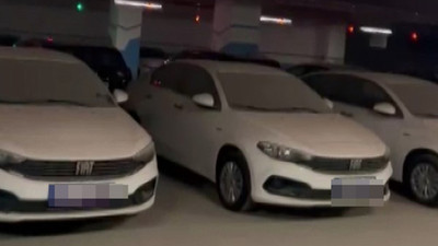 Hokus pokus! Çamlıca Camii otoparkına stoklanan arabalar buhar oldu