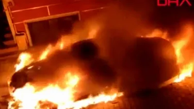 Eski eşini darp edip, mahalleyi ateşe veren maganda yakalandı