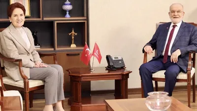 Meral Akşener, Temel Karamollaoğlu’nu ziyaret etti