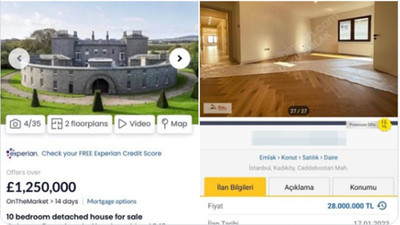 Karar sizin! İngiltere'de şato mu, Kadıköy'de apartman dairesi mi ?