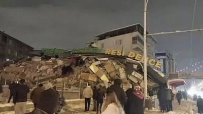 Henüz 3 yıl önce yapılmış! Malatya'da rezidans çöktü