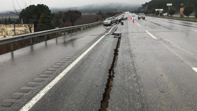 Karayolları: Deprem nedeniyle kapalı yol kalmadı