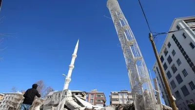 5 katlı binadan geriye sadece bu kaldı