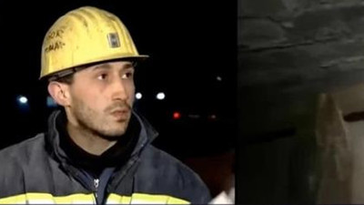Kahraman madenciden duygulandıran sözler