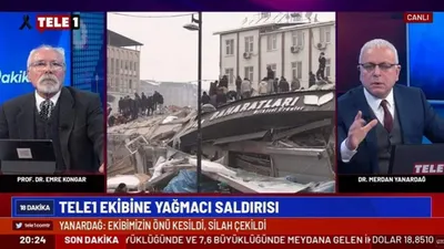 Deprem bölgesinde gazetecilere yağmacı saldırısı