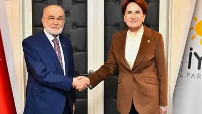 Temel Karamollaoğlu’ndan Akşener’e ziyaret