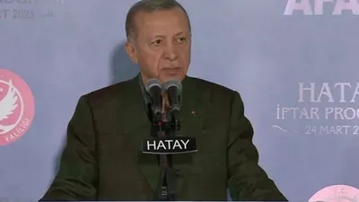 Erdoğan Hatay'da iftar programında konuştu: Siz yas tutarken...