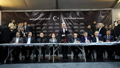 Millet İttifakı liderleri 5 bin depremzede ile iftarda buluştu