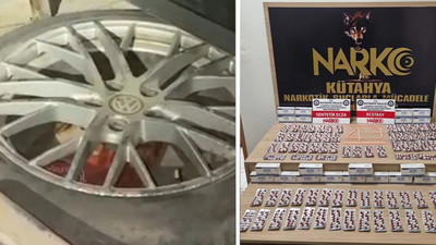 ''Yok artık'' dedirten olay! Bagajdaki yedek lastikten uyuşturucu çıktı