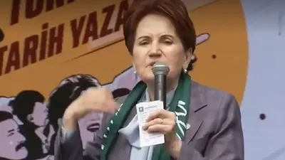 Akşener'den Erdoğan'ın mitingindeki pankarta çok sert sözler: Her birinizi bir ana doğurdu, ayıptır