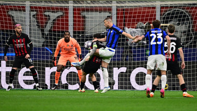Şampiyonlar Ligi'nde Inter'e 10 dakika yetti