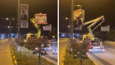 Seçim afişleri indirilen Gökhan Zan rest çekti