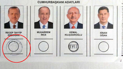 YSK: Erdoğan mühürlü oy pusulaları geçerli