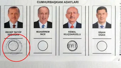YSK: Erdoğan mühürlü oy pusulaları geçerli