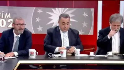 Ahmet Hakan elektronik sigara ile canlı yayına takıldı