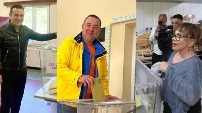 Paylaşımlar peş peşe geldi: Ünlü isimler sandık başında