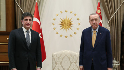 Barzani'den Erdoğan'a destek