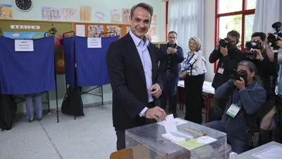 Yunanistan’da sandıktan Miçotakis çıktı