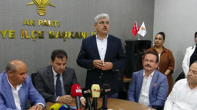 Gelecek ve DEVA Partisi İlçe Başkanları, AK Parti'ye katıldı