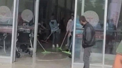 2 gün önce Erdoğan'ın açtığı hastaneyi su bastı