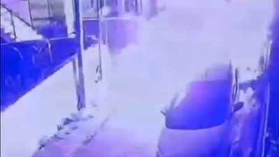 Alacaklısının evine ses bombası attı!