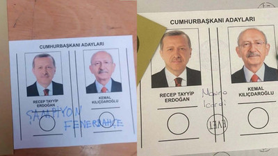 Sandık başında yine aynı şov! Hepsi geçersiz sayıldı
