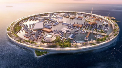 Biz kiralamaya ev bulamazken... Atlantis gerçek oluyor, okyanusa taşınıyorlar!